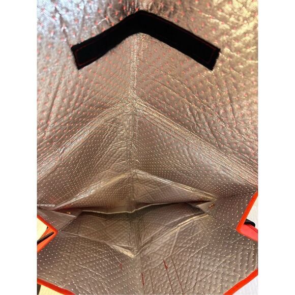 2 Door Dash insulated bag red white 19"x19" travel - Picture 3 of 6